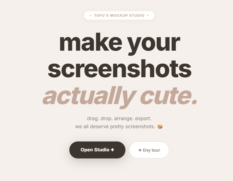 Mockup Studio - namizje