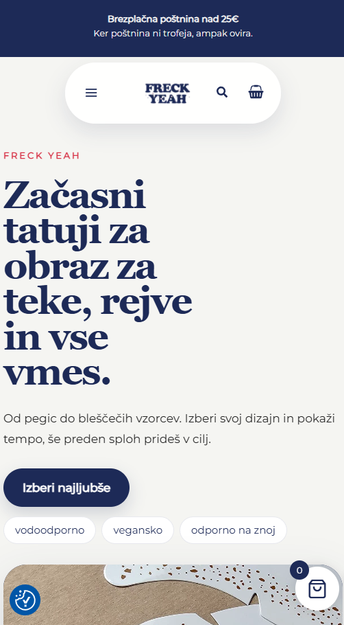 Freck Yeah - tablica