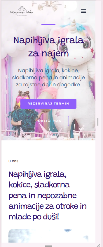 Toboganova Dežela - mobilni