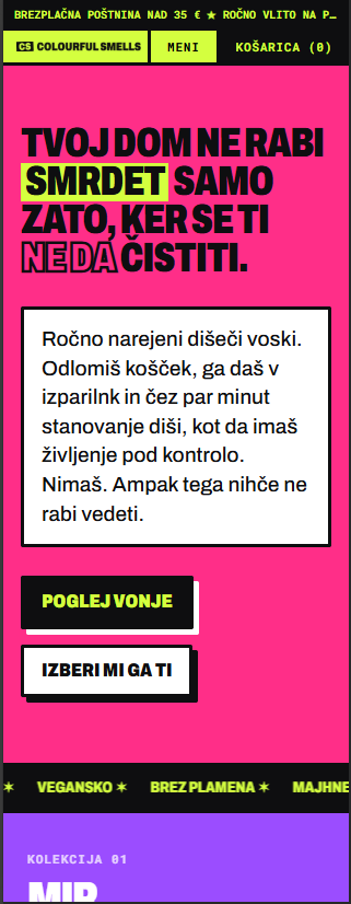 Colourful Smells - mobilni